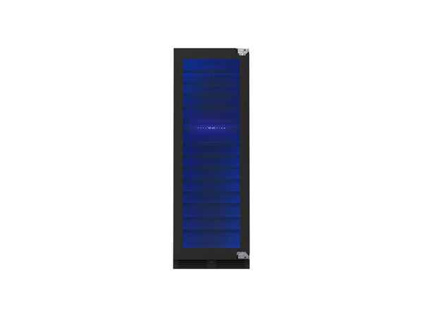 ZEPHYR PRW24F02CPG Built-In Dual Zone 24" Wine Cooler, Front View Without Panel