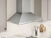 Overhead View of Zephyr Siena Pro Wall Mounted Range Hood – Ventilation Grilles and LED Lighting