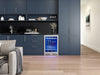 ZEPHYR Single Zone Beverage Cooler built into a stylish kitchen or home bar setting