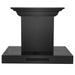 ZLINE Wall Mount Range Hood in Black Stainless Steel with Built-in ZLINE CrownSound Bluetooth Speakers (BSKENCRN-BT)