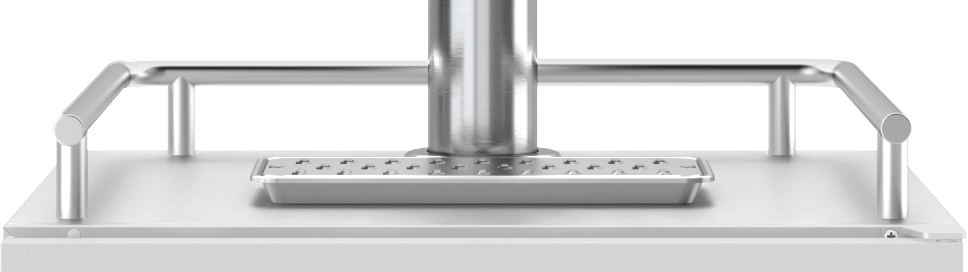 Presrv Kegerator Drink Guardrail, 24in, SS
