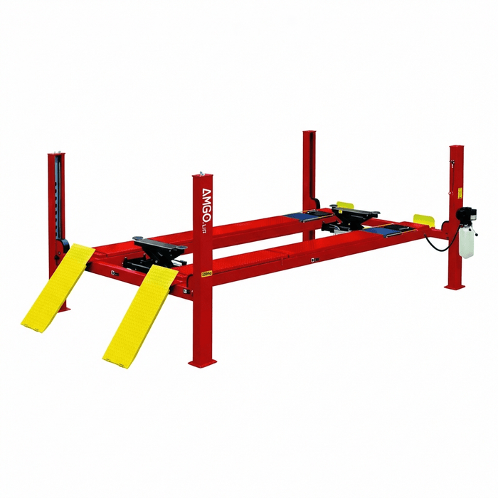AMGO PRO-12ASX 12,000 lb 4 Post Alignment Lift | Commercial Four Post Car Lift