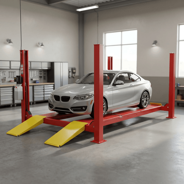 AMGO PRO-12SX Four Post Lift | 12,000 lb 4 Post Car Lift for Garage & Shops