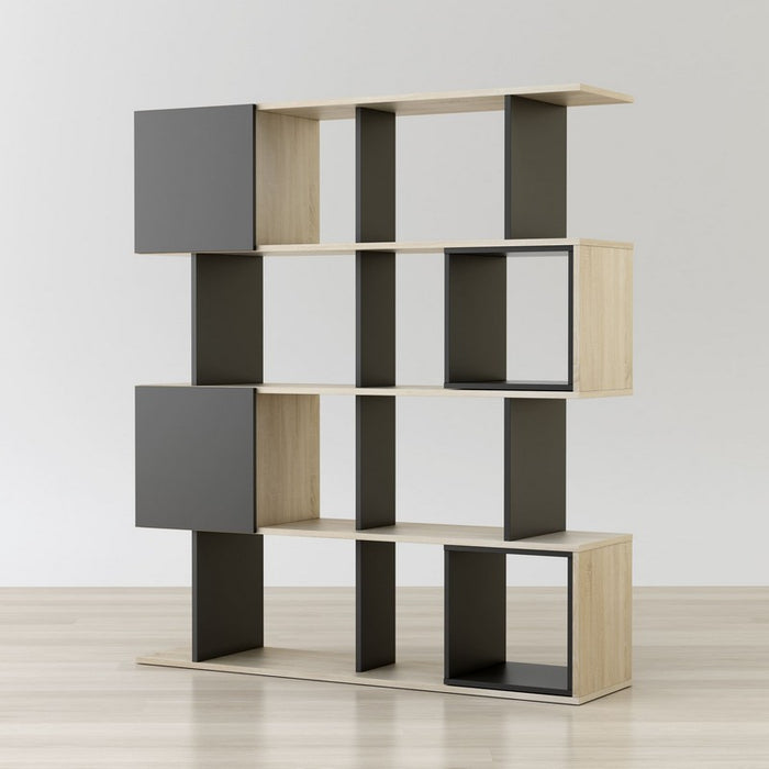 Anderson Teak Alliance Geometric Bookcase - BCA-055