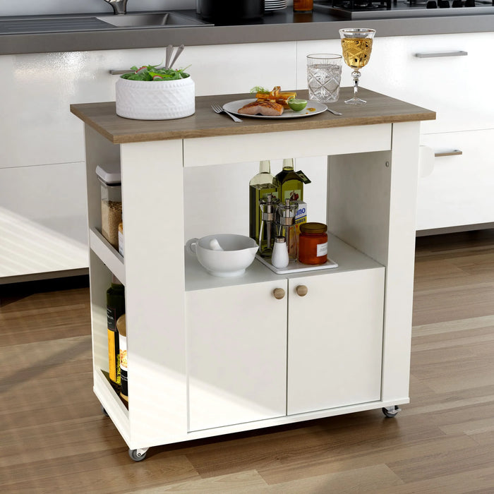 Anderson Teak Aston 33.5" Kitchen Cart - KC-033