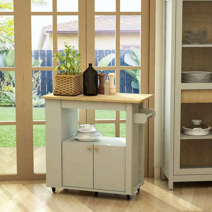 Anderson Teak Astor 35" Kitchen Cart - KC-035