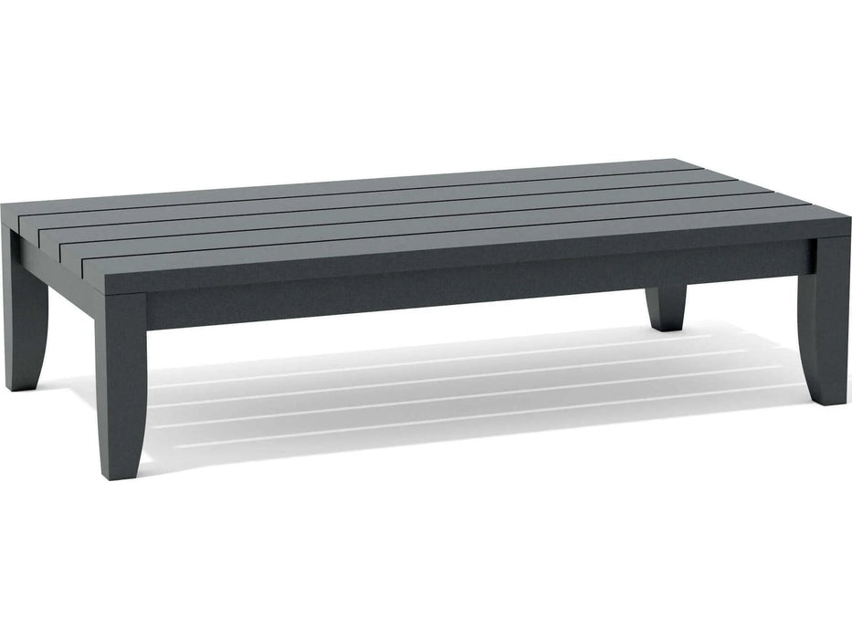 Anderson Teak Coronado Aluminum Rectangular Coffee Table - DS-305-AL