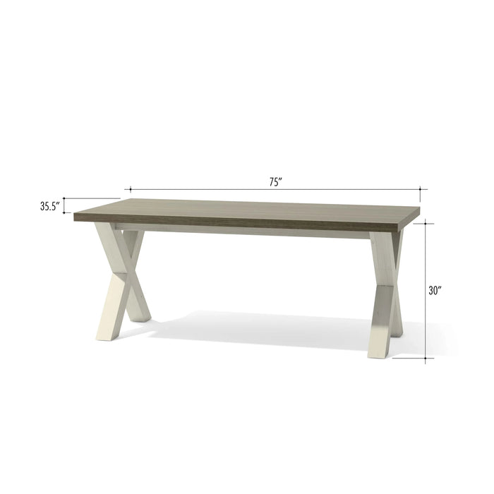 Anderson Teak Milwaukee Dining Table - TB-7535DT