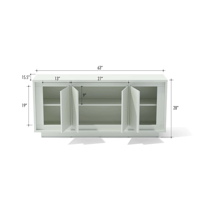 Anderson Teak Paraggi Sideboard White - SB-PW-6316