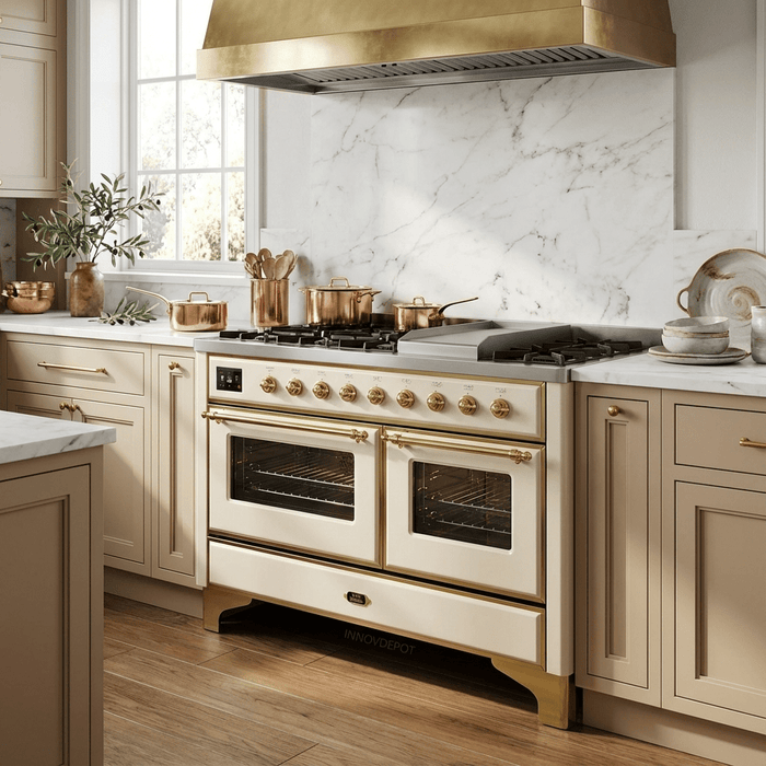 ILVE Majestic 60 Inch Dual Fuel Range UM15FD