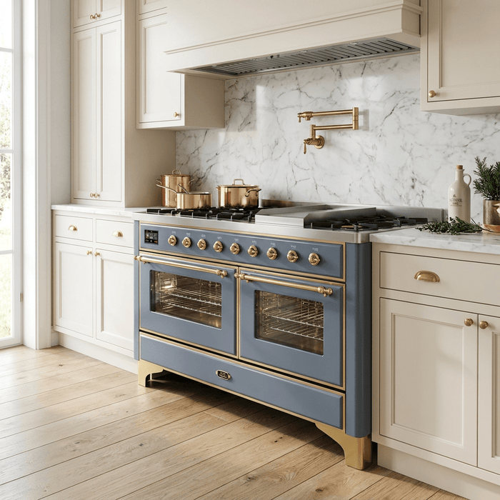 ILVE Majestic 60 Inch Dual Fuel Range UM15FD