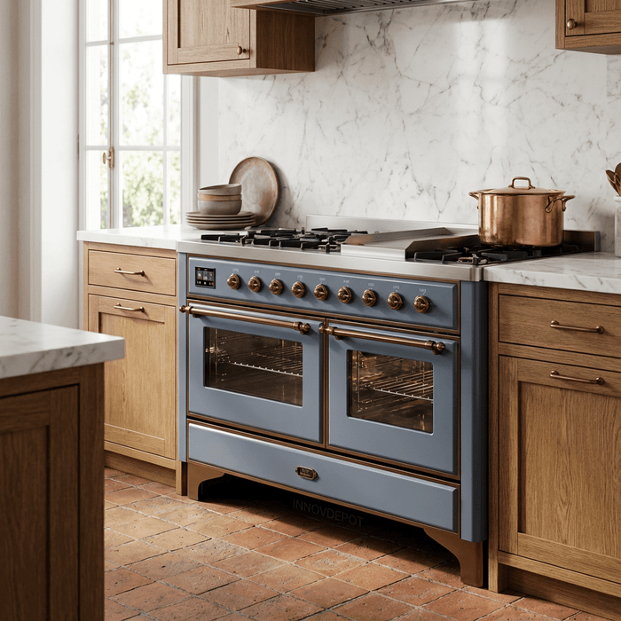 ILVE Majestic 60 Inch Dual Fuel Range UM15FD