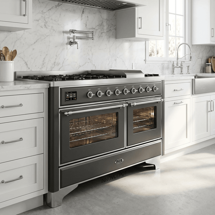 ILVE Majestic 60 Inch Dual Fuel Range UM15FD