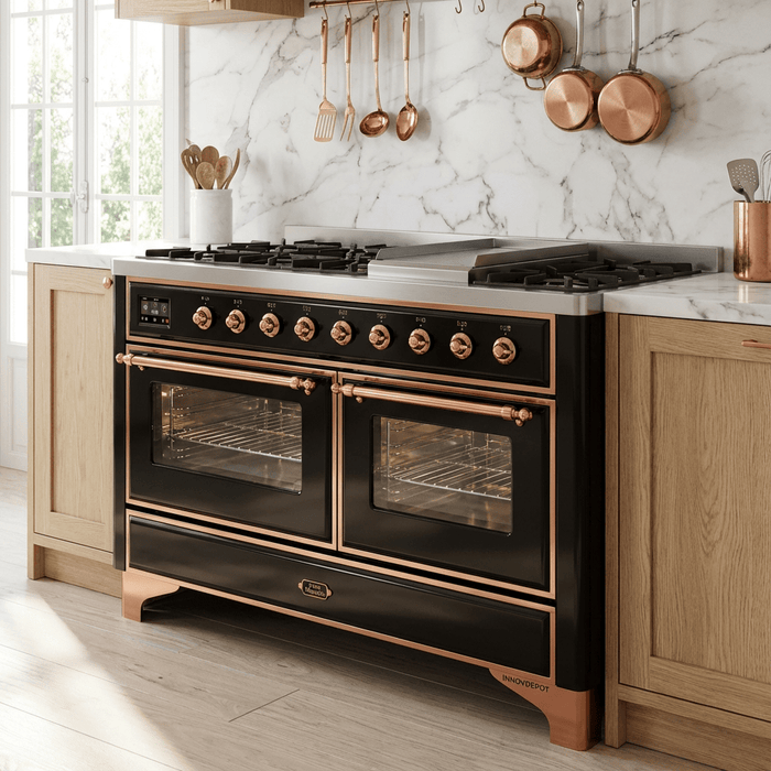 ILVE Majestic 60 Inch Dual Fuel Range UM15FD