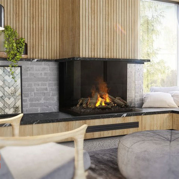 Dimplex OptiMyst e-MatriX 39" Three-Sided Built-In Water-Vapor Firebox