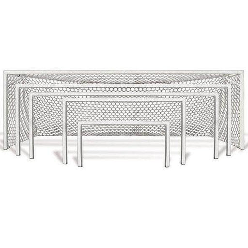 First Team Golden Goal 44 Square Aluminum Semi-Permanent Soccer Goal - PrimeFair