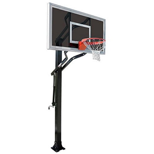 First Team Jam BP In Ground Adjustable Basketball Goal - PrimeFair
