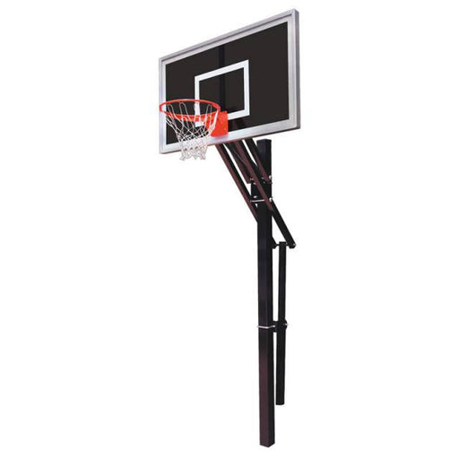 First Team Slam In Ground Adjustable Basketball Goal - PrimeFair