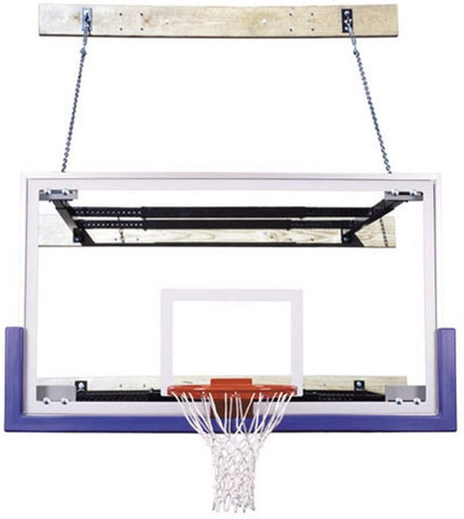 First Team SuperMount68 Wall Mount Indoor Adjustable Basketball Goal - PrimeFair