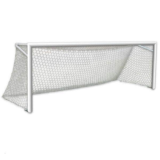 First Team World Class 40 Round Aluminum Permanent Soccer Goal - PrimeFair