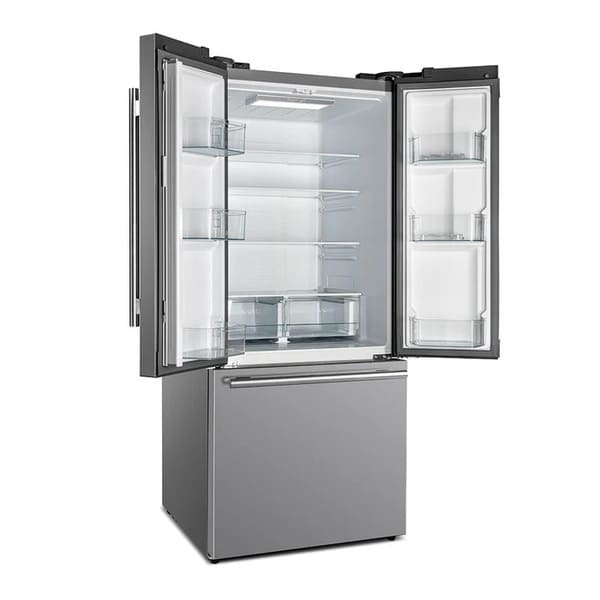 FORNO 2-Piece Appliance Package - 30-Inch Induction Range and 30-Inch French Door Refrigerator in Stainless Steel FBDL-014-05CAUS