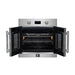 Forno Asti 30-Inch Electric French Door Wall Oven 