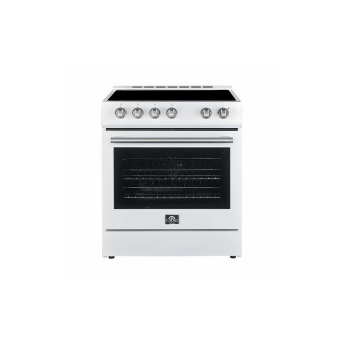 Forno Leonardo Espresso 30-Inch Electric Range with 5.0 cu. Ft. Electric Oven - FFSEL6012-30