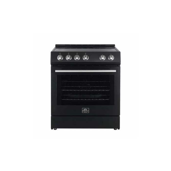 Forno Leonardo Espresso 30-Inch Electric Range with 5.0 cu. Ft. Electric Oven - FFSEL6012-30