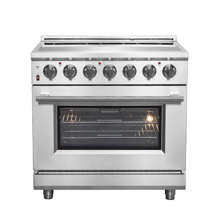 FORNO Massimo 36" Freestanding Chef Door Electric Range - FFSEL6020-36