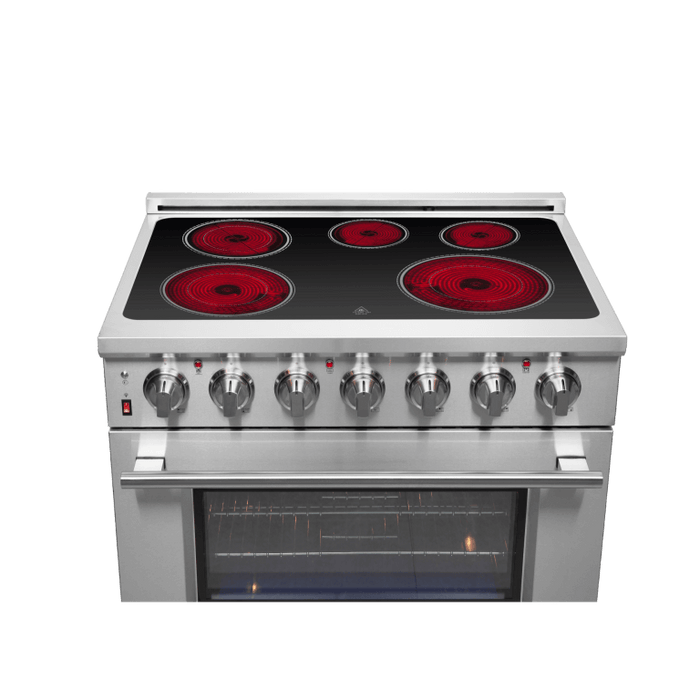 FORNO Massimo 36" Freestanding Chef Door Electric Range - FFSEL6020-36