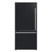 FORNO Milano Espresso 31-Inch 17.2 cu. ft. Bottom Freezer Door Refrigerator