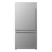 FORNO Milano Espresso 31-Inch 17.2 cu. ft. Bottom Freezer Door Refrigerator