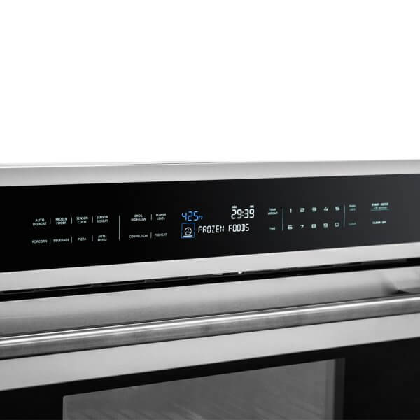 FORNO Oliena 30″ 1750 Watt Compact Oven & 1000 Watt Microwave, 1.6 cu. ft - FMWDR3093-30