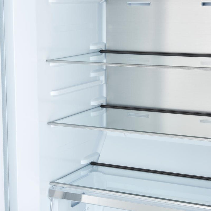 FORNO Maderno 60-Inch Wide 27.2 Cu.Ft Convertible Refrigerator/Freezer with Decorative Trim FFFFD1722-60SG