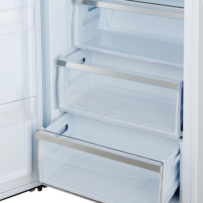 FORNO Maderno 60-Inch Wide 27.2 Cu.Ft Convertible Refrigerator/Freezer with Decorative Trim FFFFD1722-60SG