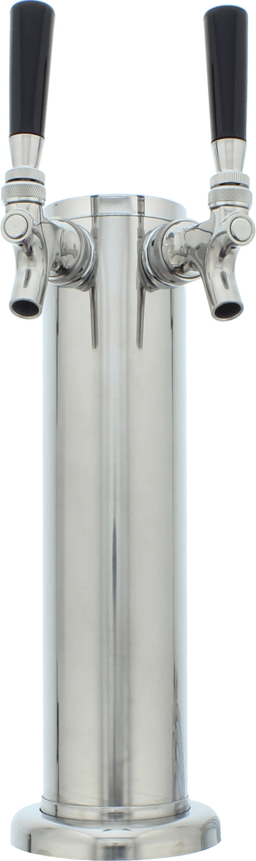 Presrv Kegerator Double Tap Kit, SS, CO2