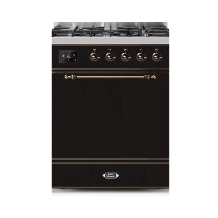 ILVE - Majestic II Series - 30 Inch Dual Fuel Freestanding Range Gas/Propane (UM30DQNE3)