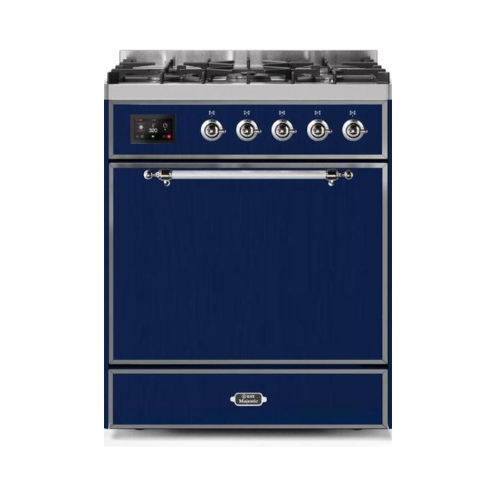 ILVE - Majestic II Series - 30 Inch Dual Fuel Freestanding Range Gas/Propane (UM30DQNE3)