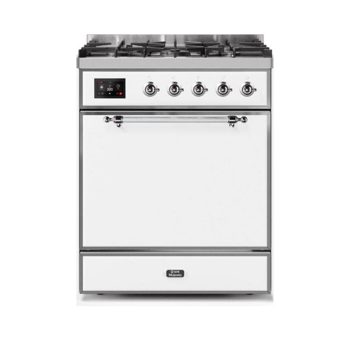 ILVE - Majestic II Series - 30 Inch Dual Fuel Freestanding Range Gas/Propane (UM30DQNE3)