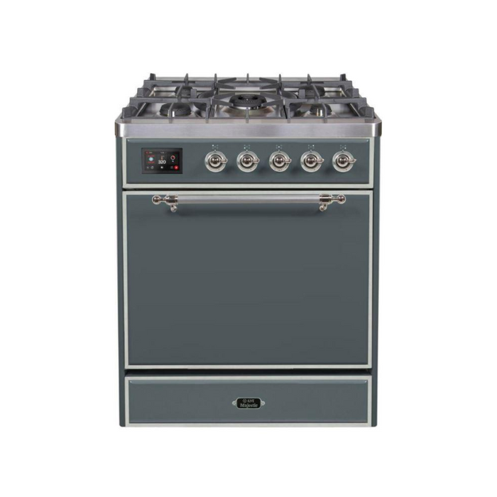 ILVE - Majestic II Series - 30 Inch Dual Fuel Freestanding Range Gas/Propane (UM30DQNE3)