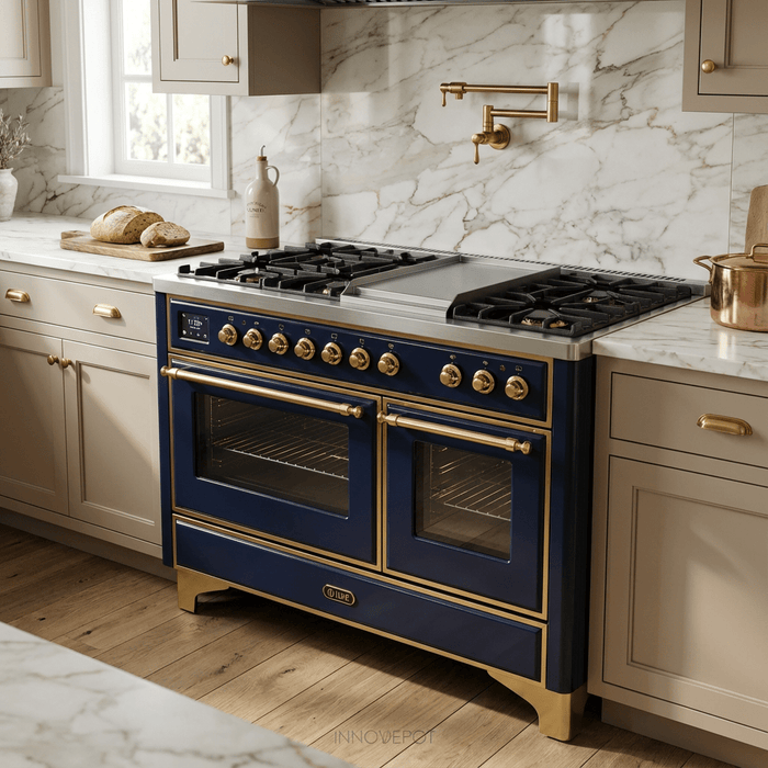 ILVE Majestic 60 Inch Dual Fuel Range UM15FD