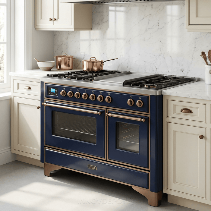 ILVE Majestic 60 Inch Dual Fuel Range UM15FD