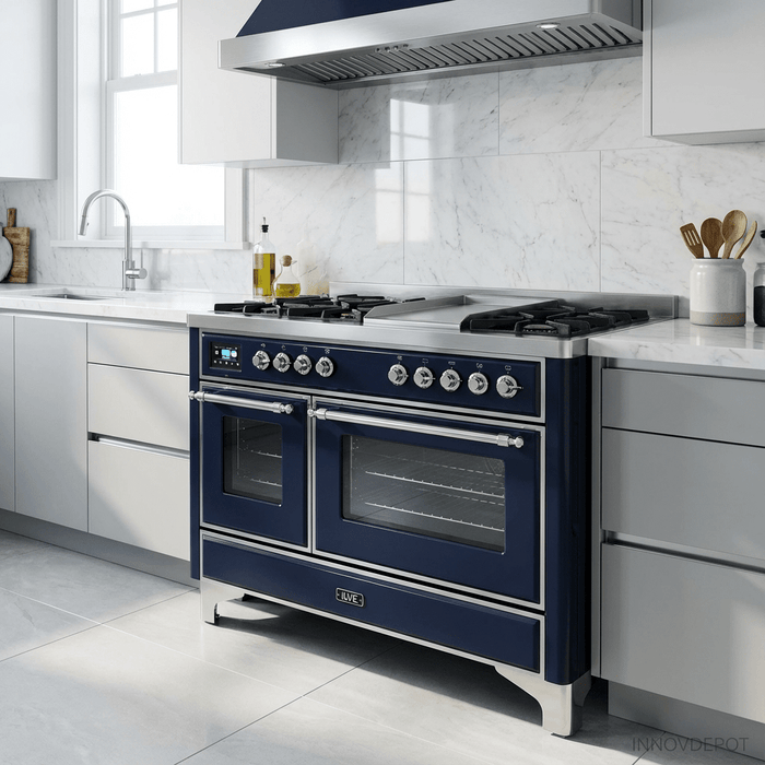 ILVE Majestic 60 Inch Dual Fuel Range UM15FD