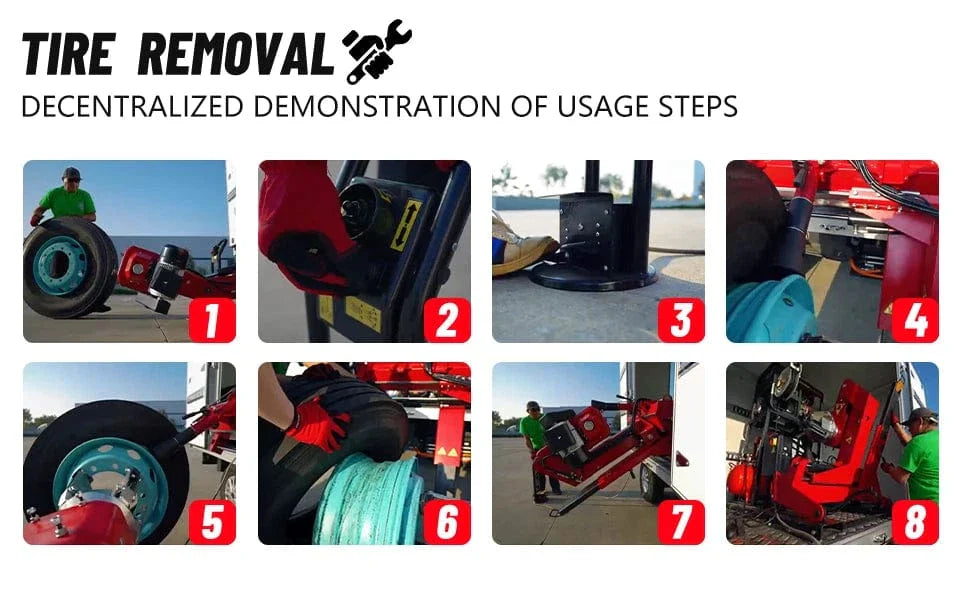 Katool KT-308 Heavy Duty Truck Tire Changer – Hydraulic Tire Machine for Commercial Vehicles