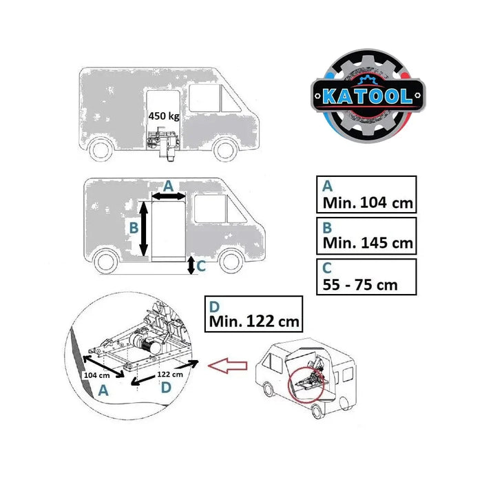 Katool KT-308 Heavy Duty Truck Tire Changer – Hydraulic Tire Machine for Commercial Vehicles