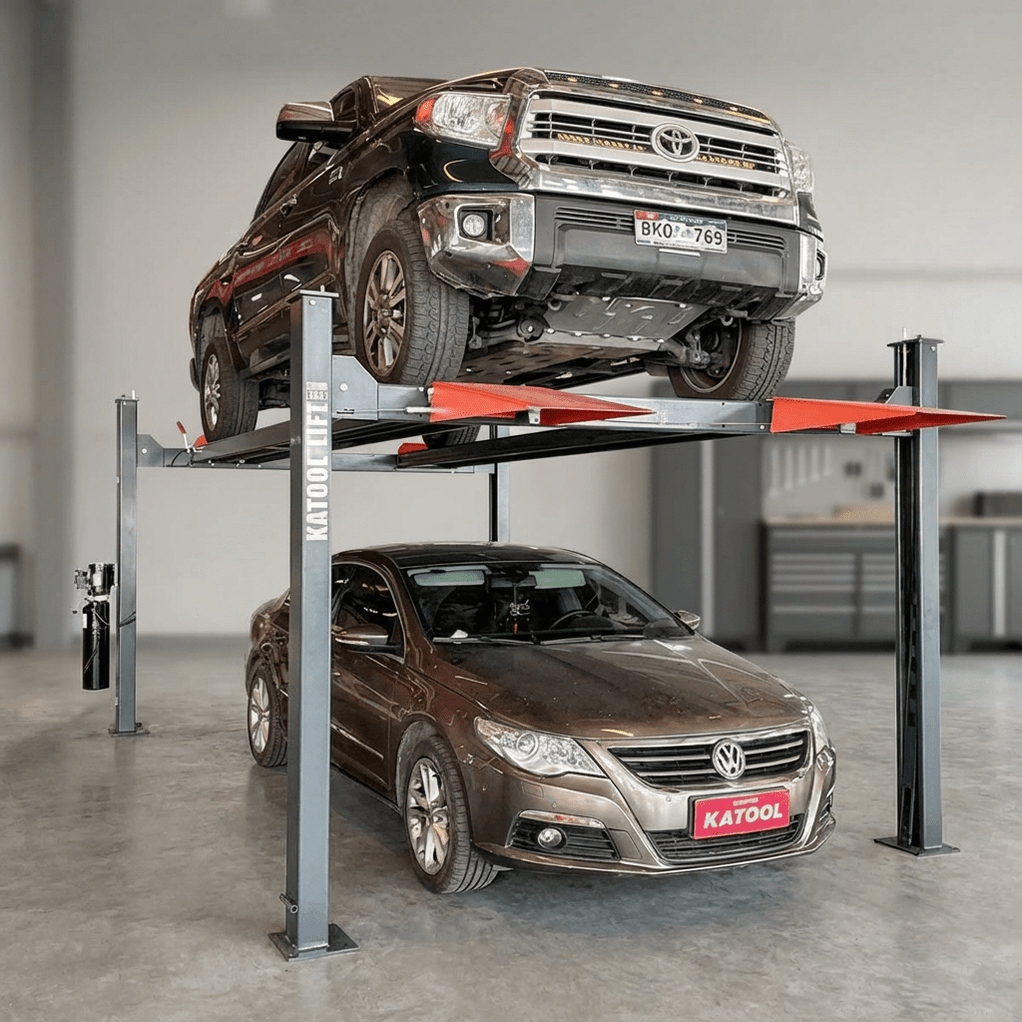 Shop Lift Katool KT-4H110 11,000 lb 4-Post Car Lift | InnovDepot