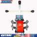 Katool KT-AV9 Wheel Alignment Machine stored in warehouse – ready for shipment with all components securely packaged.

