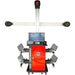 Katool KT-AV9 Full-Automatic 3D Wheel Alignment Machine – compatible with 2-post and scissor lifts, includes tablet, display screen, and accessories.

