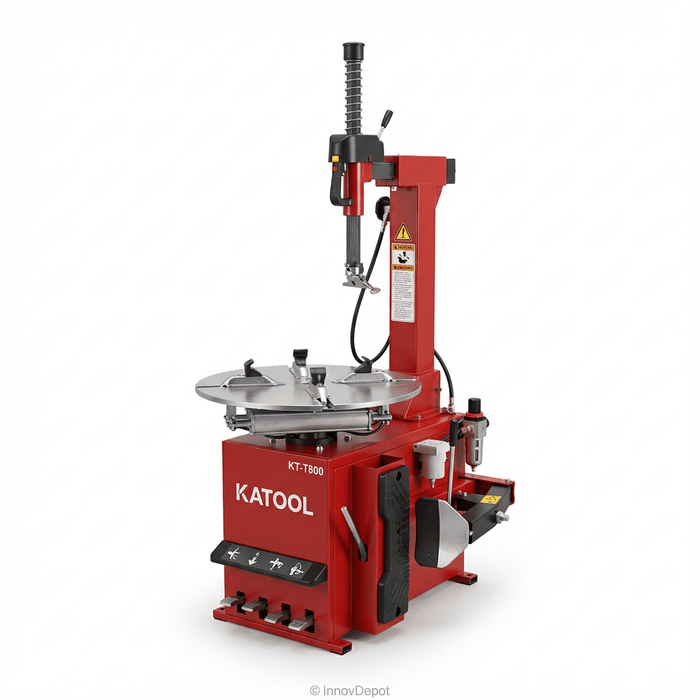 Katool KT-T800 Wheel Clamp Tire Changer, 2.0HP 110V Shop Machine