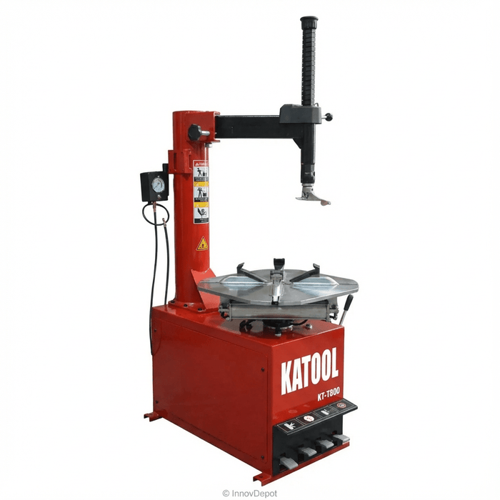 Katool KT-T800 Wheel Clamp Tire Changer, 2.0HP 110V Shop Machine